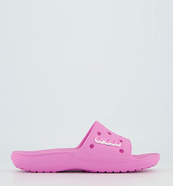 Crocs Classic Sliders Taffy Pink