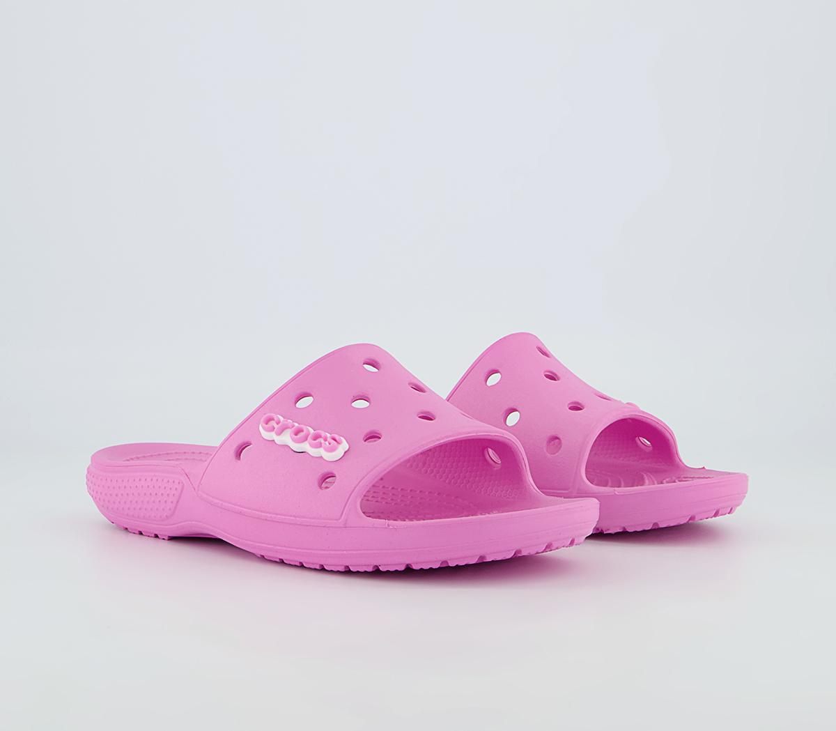 Crocs Classic Sliders Crocs Classic Sliders Taffy Pink