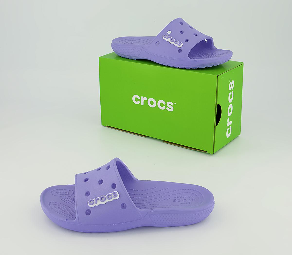 Crocs Classic Sliders Crocs Classic Sliders Digital Violet