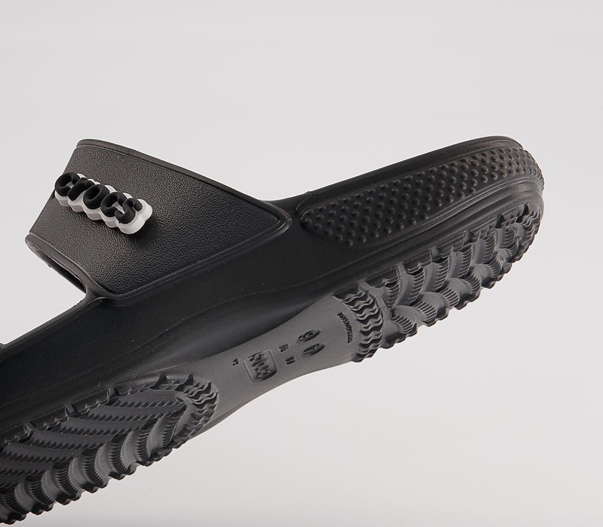 Crocs Classic 2 Strap Sandals Crocs Classic 2 Strap Sandals Black