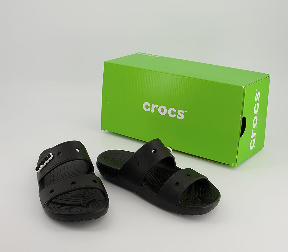 Crocs Classic 2 Strap Sandals Crocs Classic 2 Strap Sandals Black