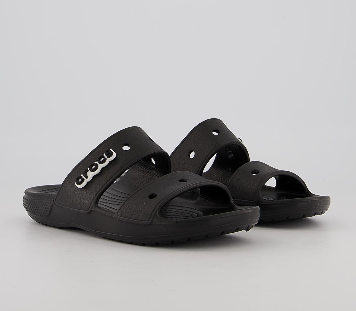 Crocs Classic 2 Strap Sandals Crocs Classic 2 Strap Sandals Black
