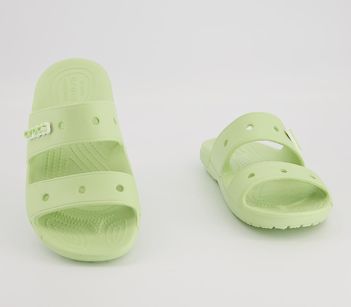 Crocs Classic 2 Strap Sandals Crocs Classic 2 Strap Sandals Celery