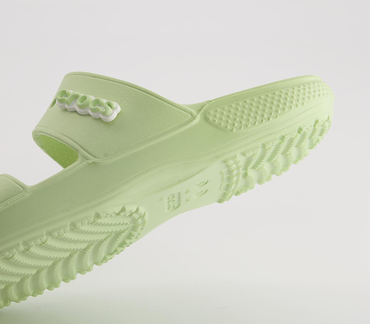 Crocs Classic 2 Strap Sandals Crocs Classic 2 Strap Sandals Celery