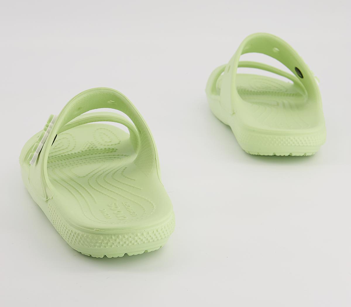 Crocs Classic 2 Strap Sandals Crocs Classic 2 Strap Sandals Celery