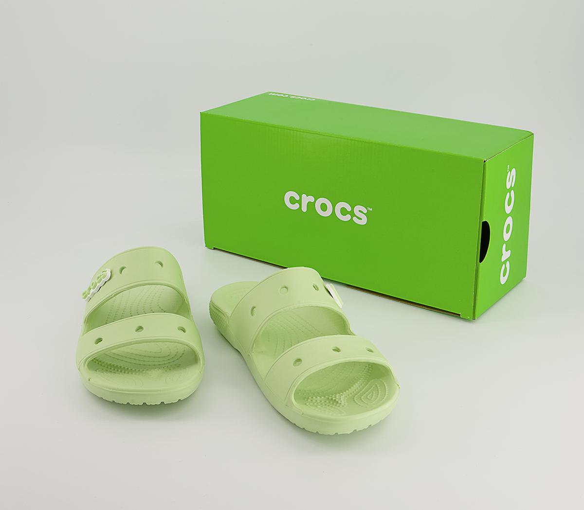 Crocs Classic 2 Strap Sandals Crocs Classic 2 Strap Sandals Celery