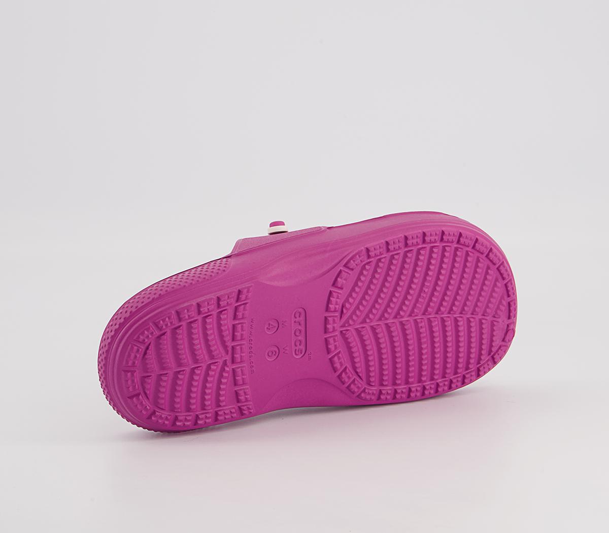 Crocs Classic 2 Strap Sandals Crocs Classic 2 Strap Sandals Fuchsia Fun