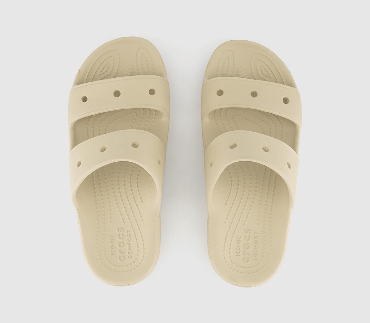 Crocs Classic 2 Strap Sandals Crocs Classic 2 Strap Sandals Bone