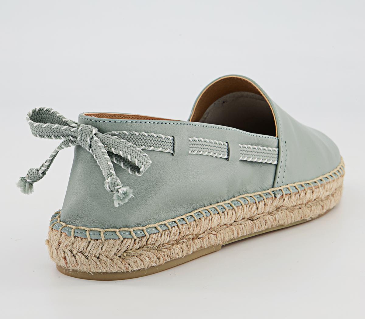 Office Finley Grosgrain Bow Espadrilles Office Finley Grosgrain Bow Espadrilles Sage Leather
