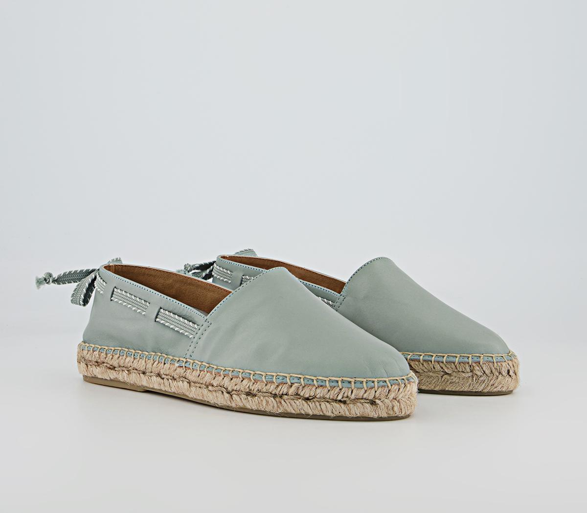 Office Finley Grosgrain Bow Espadrilles Office Finley Grosgrain Bow Espadrilles Sage Leather