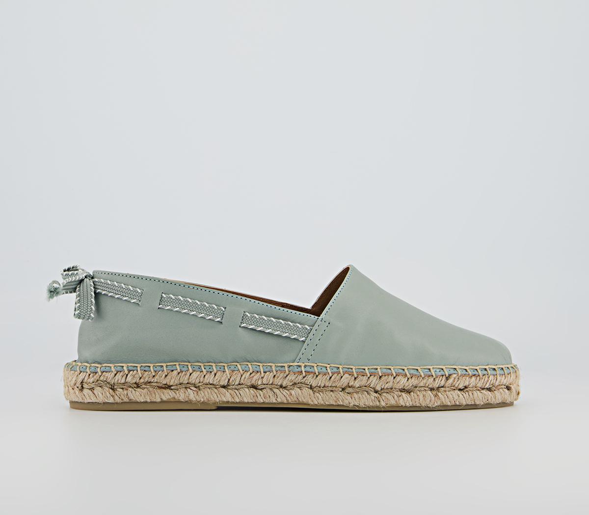 Office Finley Grosgrain Bow Espadrilles Office Finley Grosgrain Bow Espadrilles Sage Leather