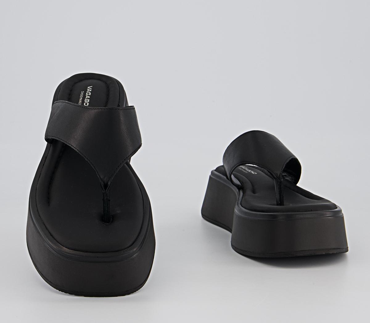 Vagabond Shoemakers Courtney Toe Thong 2 Sandals Vagabond Shoemakers Courtney Toe Thong 2 Sandals Black