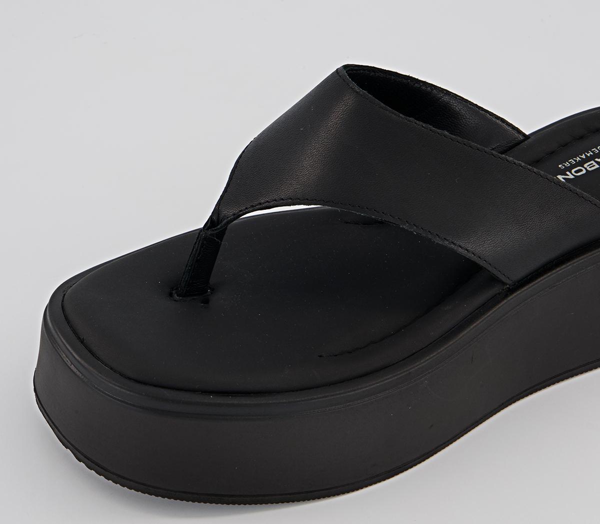 Vagabond Shoemakers Courtney Toe Thong 2 Sandals Vagabond Shoemakers Courtney Toe Thong 2 Sandals Black