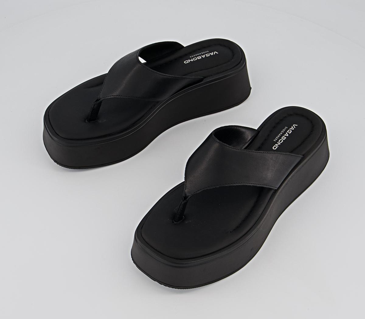 Vagabond Shoemakers Courtney Toe Thong 2 Sandals Vagabond Shoemakers Courtney Toe Thong 2 Sandals Black