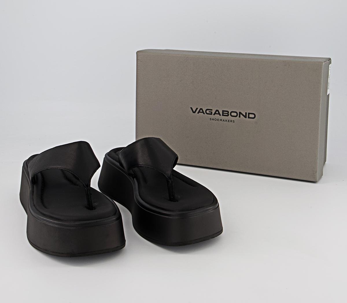 Vagabond Shoemakers Courtney Toe Thong 2 Sandals Vagabond Shoemakers Courtney Toe Thong 2 Sandals Black