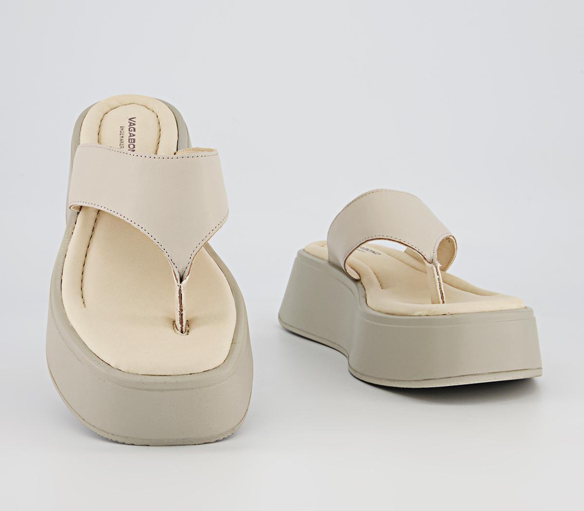 Vagabond Shoemakers Courtney Toe Thong 2 Sandals Vagabond Shoemakers Courtney Toe Thong 2 Sandals Off White