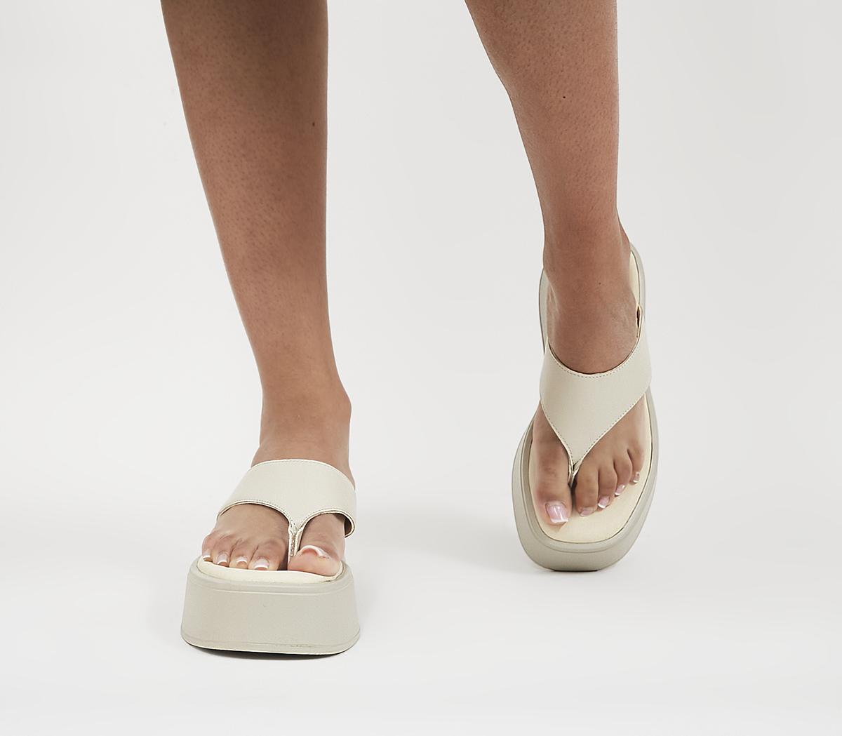 Vagabond ShoemakersCourtney Toe Thong 2 Sandals Off White