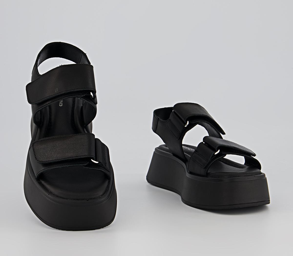 Vagabond Shoemakers Courtney Two Strap Sandals Vagabond Shoemakers Courtney Two Strap Sandals Black