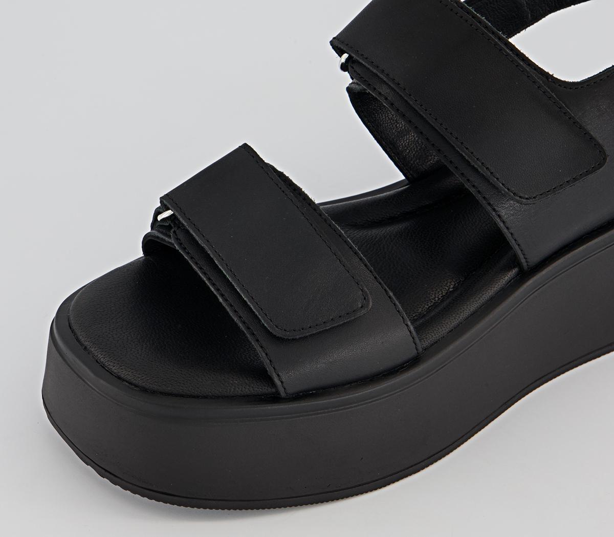 Vagabond Shoemakers Courtney Two Strap Sandals Vagabond Shoemakers Courtney Two Strap Sandals Black