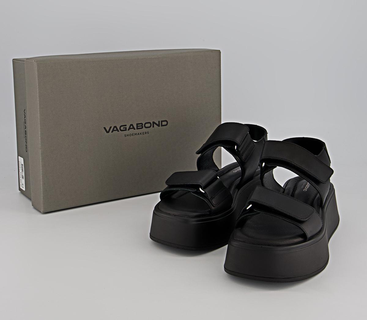 Vagabond Shoemakers Courtney Two Strap Sandals Vagabond Shoemakers Courtney Two Strap Sandals Black