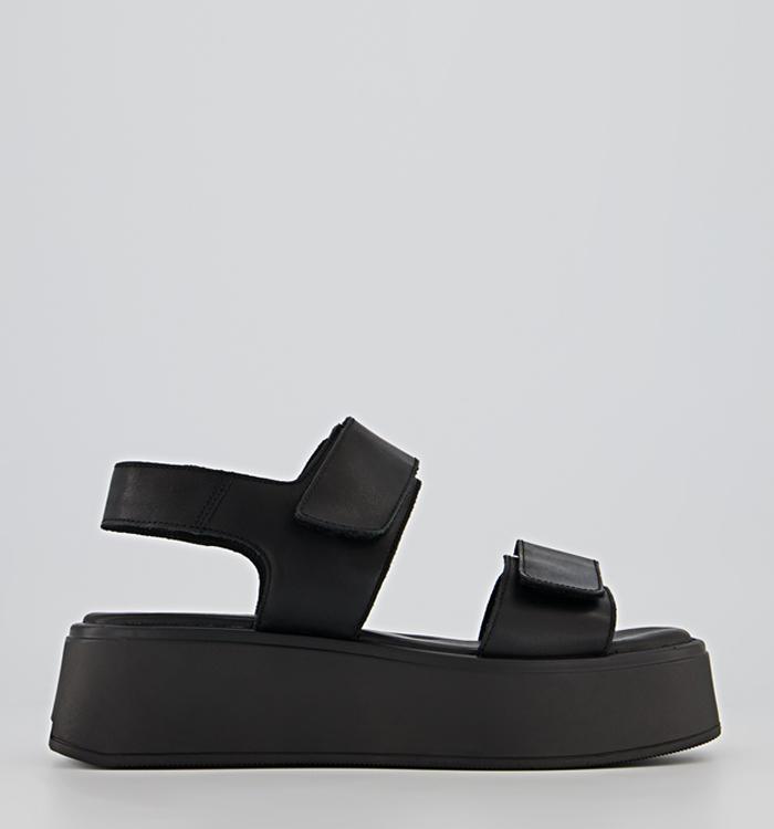 Vagabond Shoemakers Courtney Two Strap Sandals Black