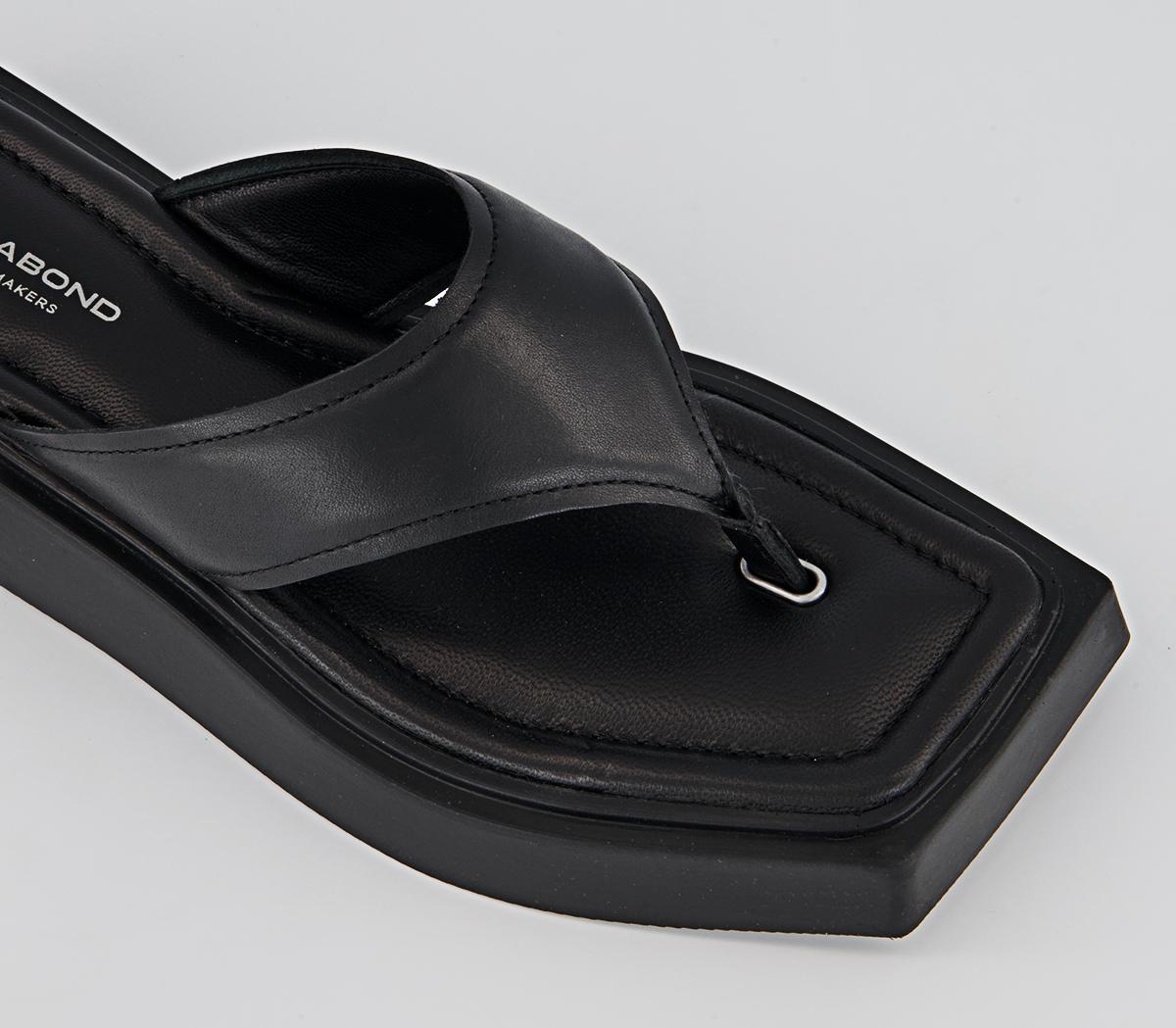 Vagabond Shoemakers Evy Toe Thong Sandals Vagabond Shoemakers Evy Toe Thong Sandals Black