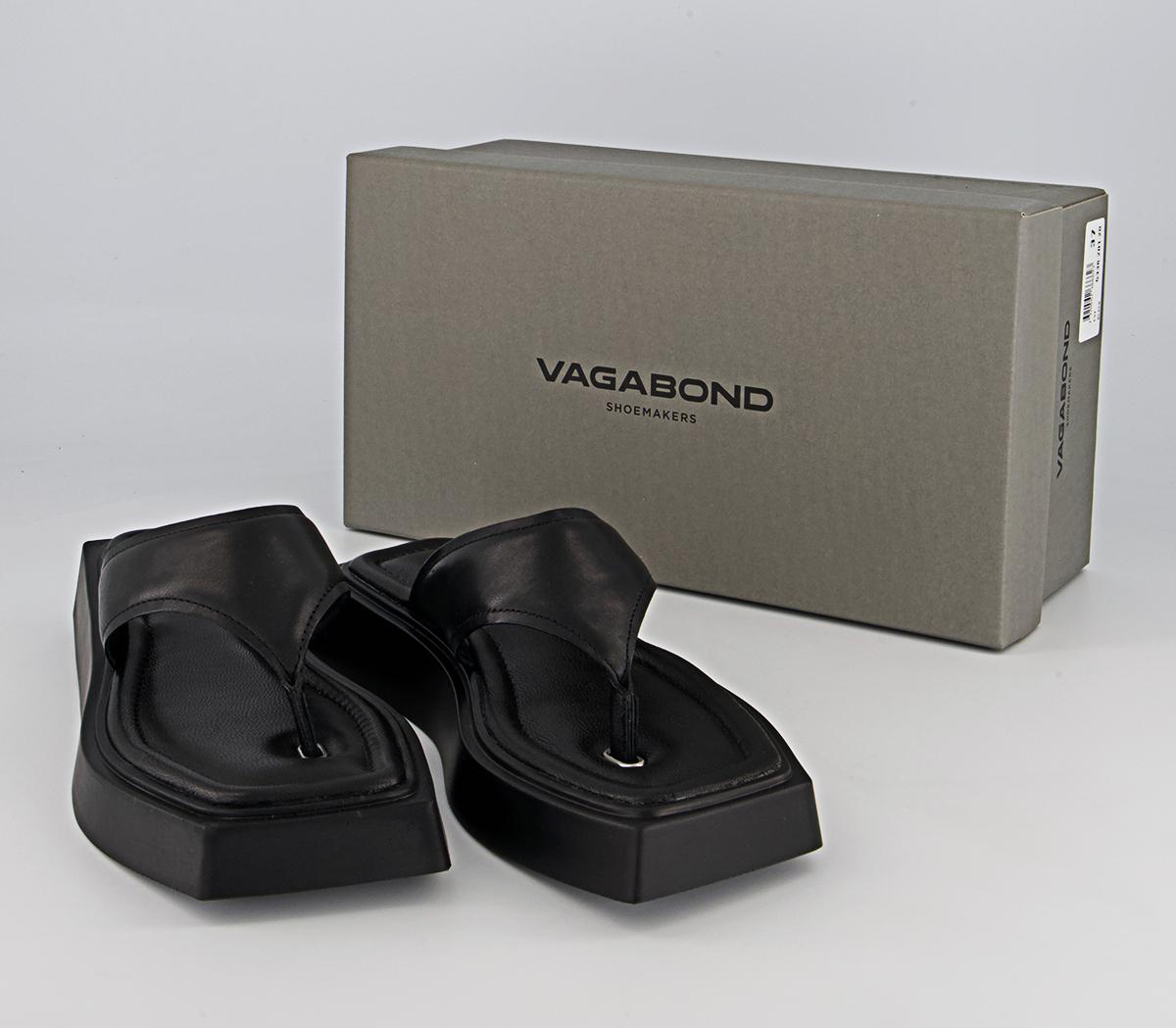 Vagabond Shoemakers Evy Toe Thong Sandals Vagabond Shoemakers Evy Toe Thong Sandals Black