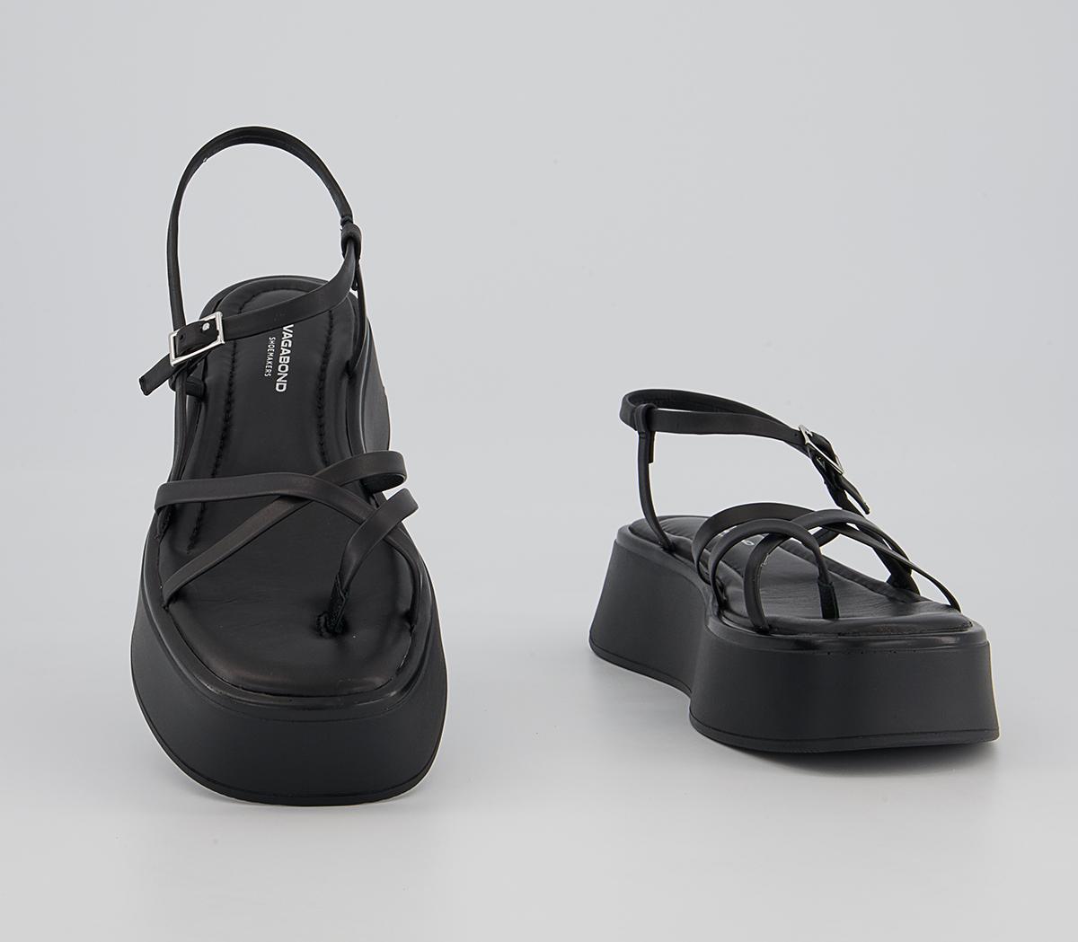Vagabond Shoemakers Courtney Strap Flatform Vagabond Shoemakers Courtney Strap Flatform Black