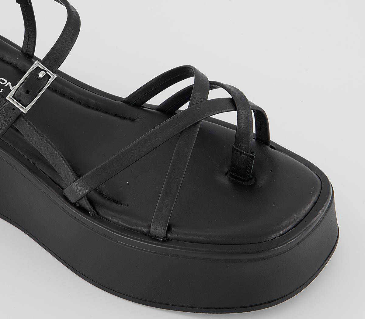 Vagabond Shoemakers Courtney Strap Flatform Vagabond Shoemakers Courtney Strap Flatform Black