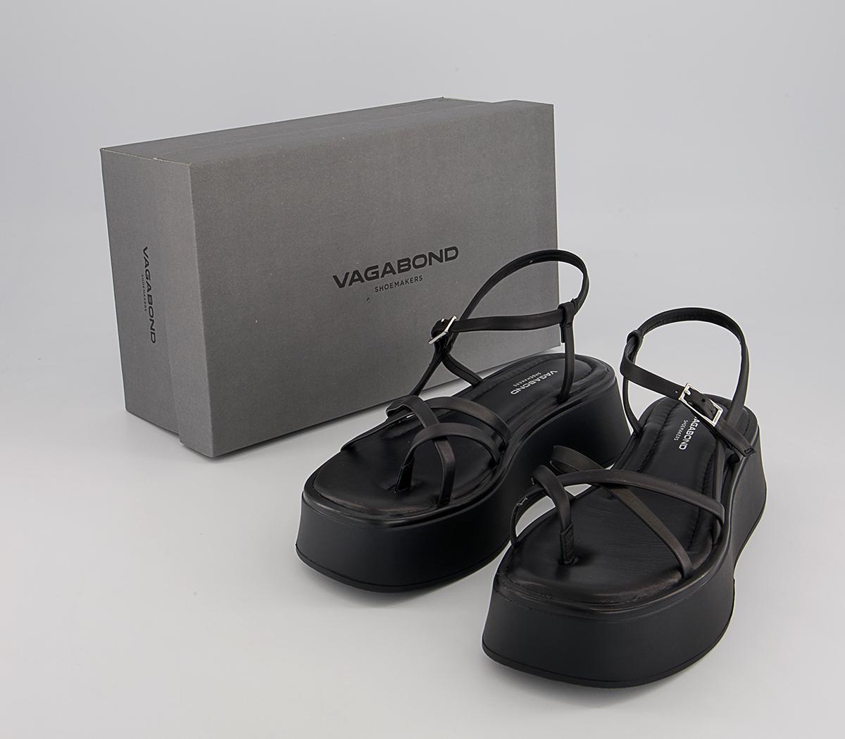 Vagabond Shoemakers Courtney Strap Flatform Vagabond Shoemakers Courtney Strap Flatform Black