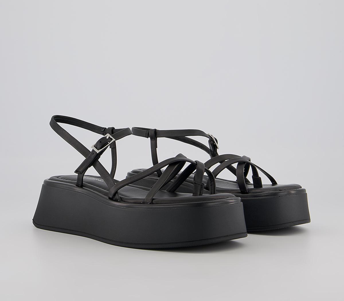 Vagabond Shoemakers Courtney Strap Flatform Vagabond Shoemakers Courtney Strap Flatform Black