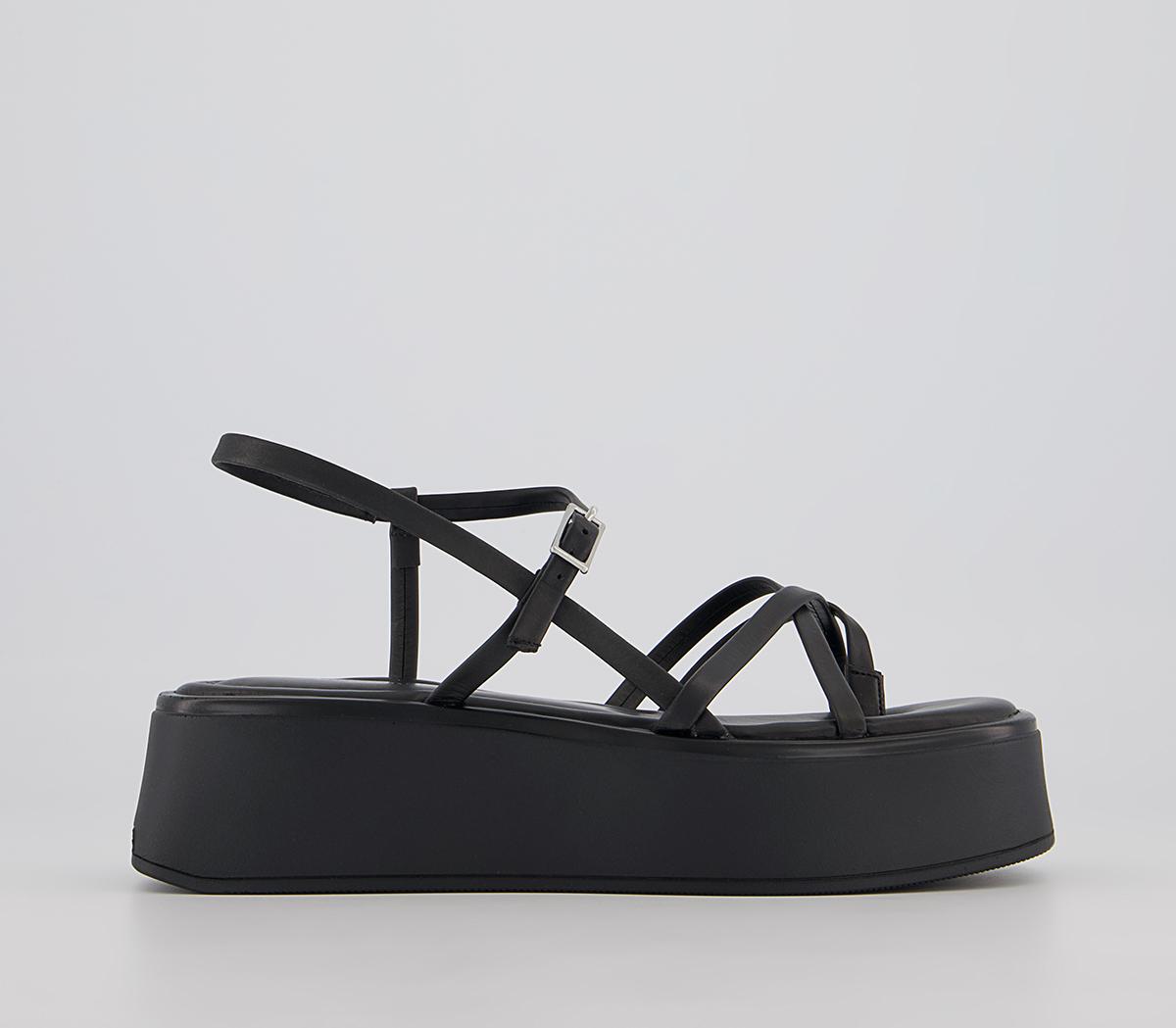 Vagabond Shoemakers Courtney Strap Flatform Vagabond Shoemakers Courtney Strap Flatform Black