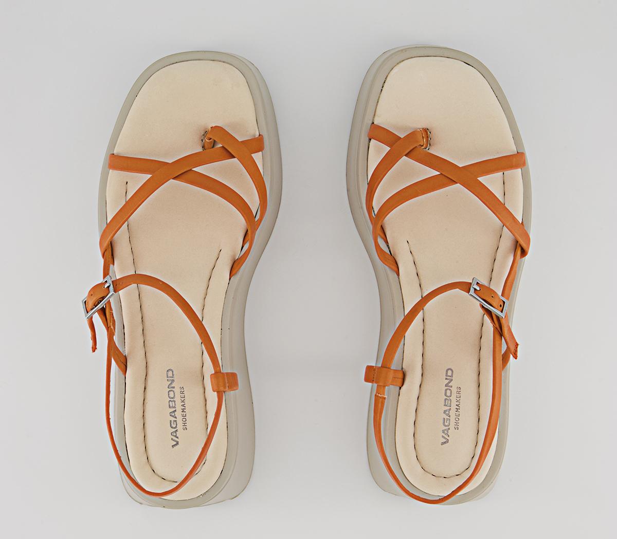 Vagabond Shoemakers Courtney Strap Flatform Sandals Vagabond Shoemakers Courtney Strap Flatform Sandals Orange