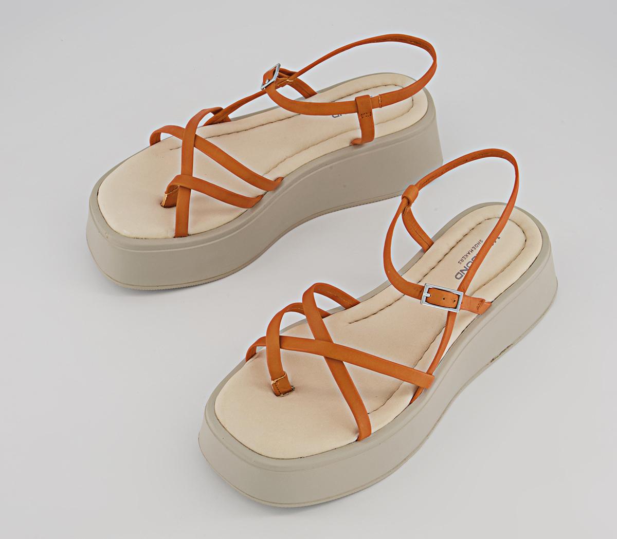 Vagabond Shoemakers Courtney Strap Flatform Sandals Vagabond Shoemakers Courtney Strap Flatform Sandals Orange