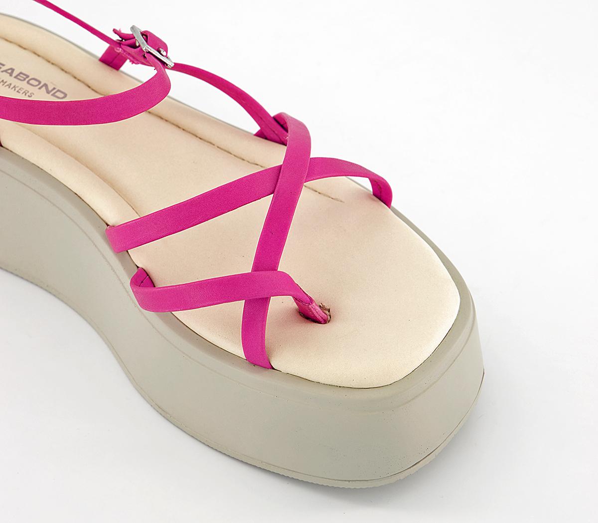 Vagabond Shoemakers Courtney Strap Flatform Sandals Vagabond Shoemakers Courtney Strap Flatform Sandals Hyper Pink