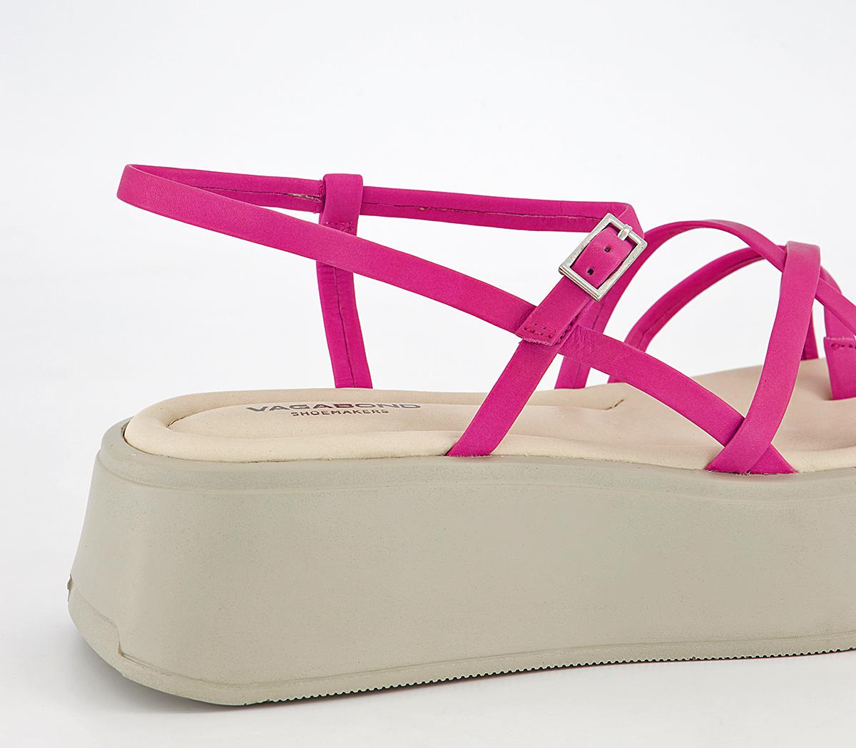 Vagabond Shoemakers Courtney Strap Flatform Sandals Vagabond Shoemakers Courtney Strap Flatform Sandals Hyper Pink