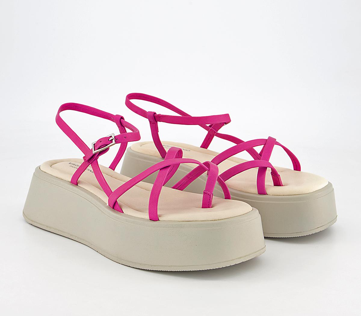 Vagabond Shoemakers Courtney Strap Flatform Sandals Vagabond Shoemakers Courtney Strap Flatform Sandals Hyper Pink