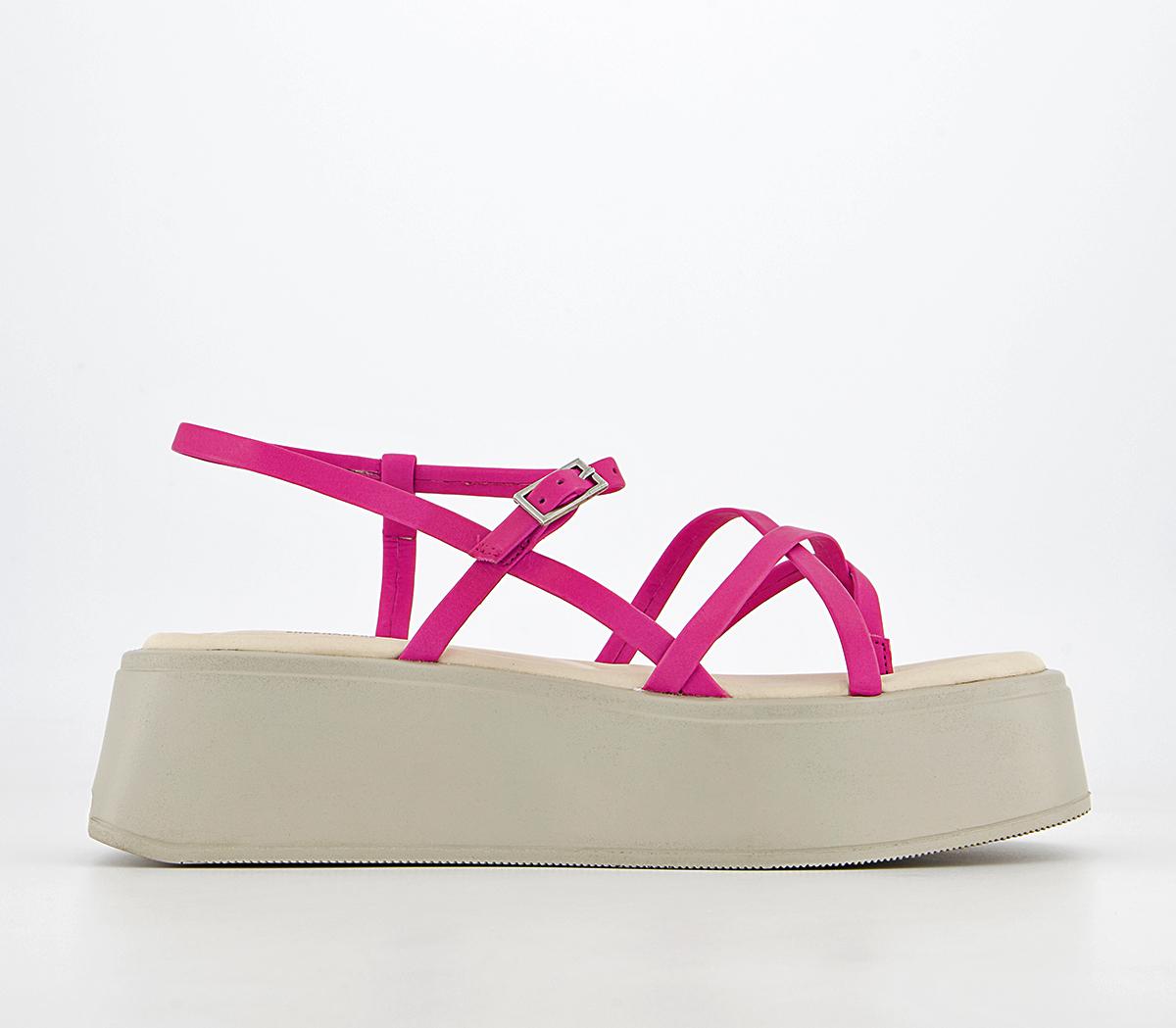 Vagabond ShoemakersCourtney Strap Flatform SandalsHyper Pink