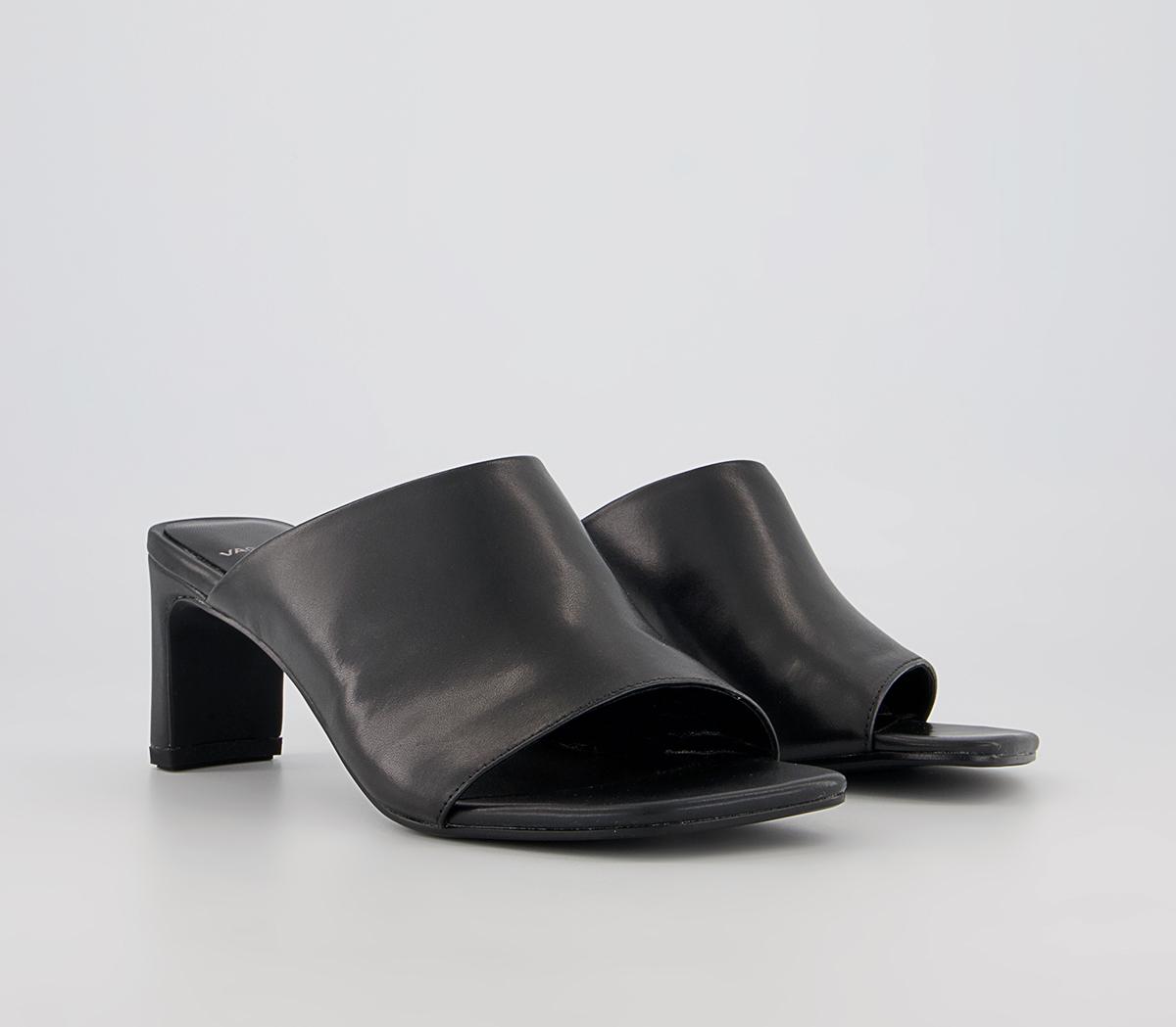 Vagabond Shoemakers Luisa Mules Black - Mid Heels