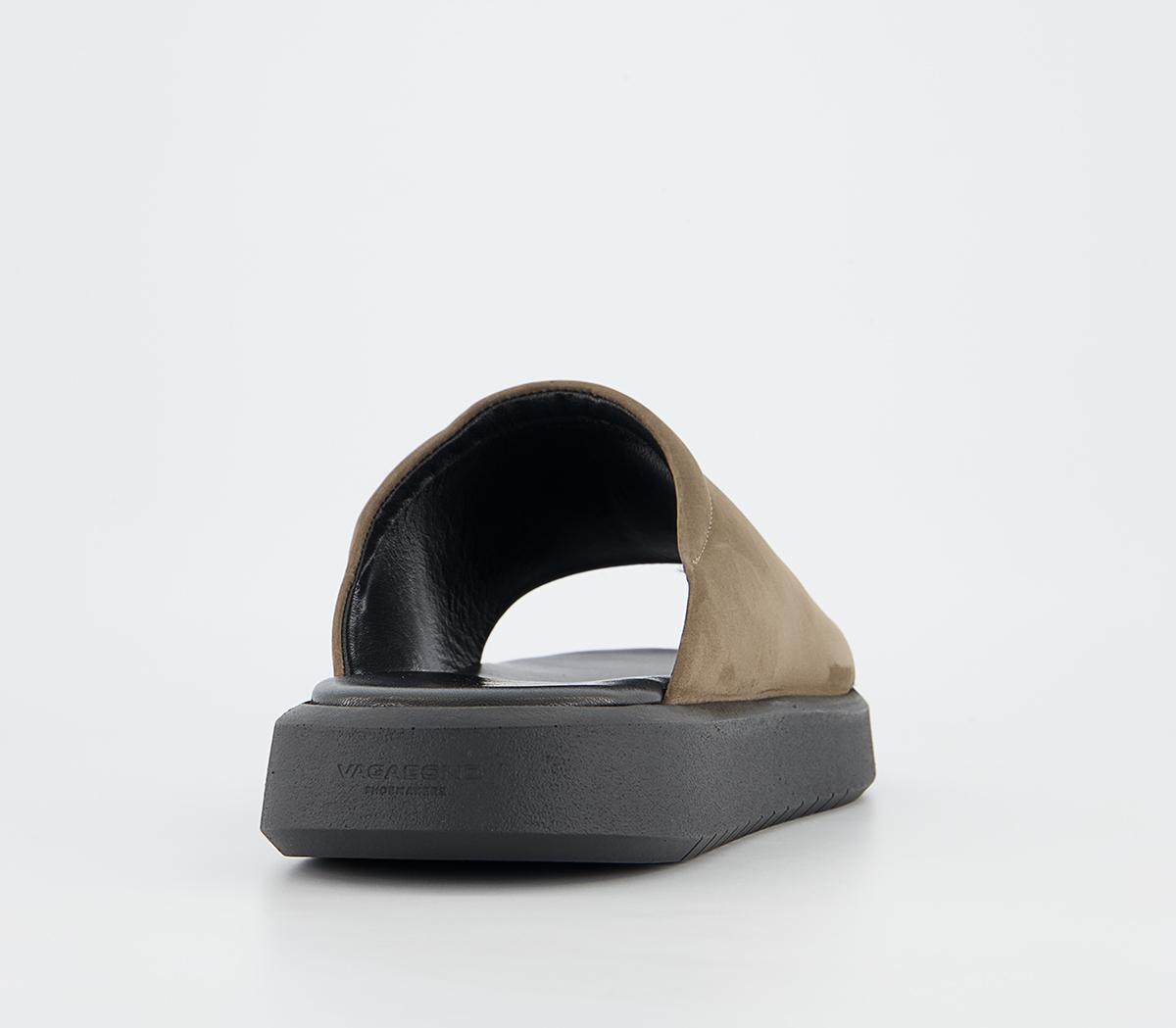 Vagabond Shoemakers Nate Sliders Vagabond Shoemakers Nate Sliders Khaki Green