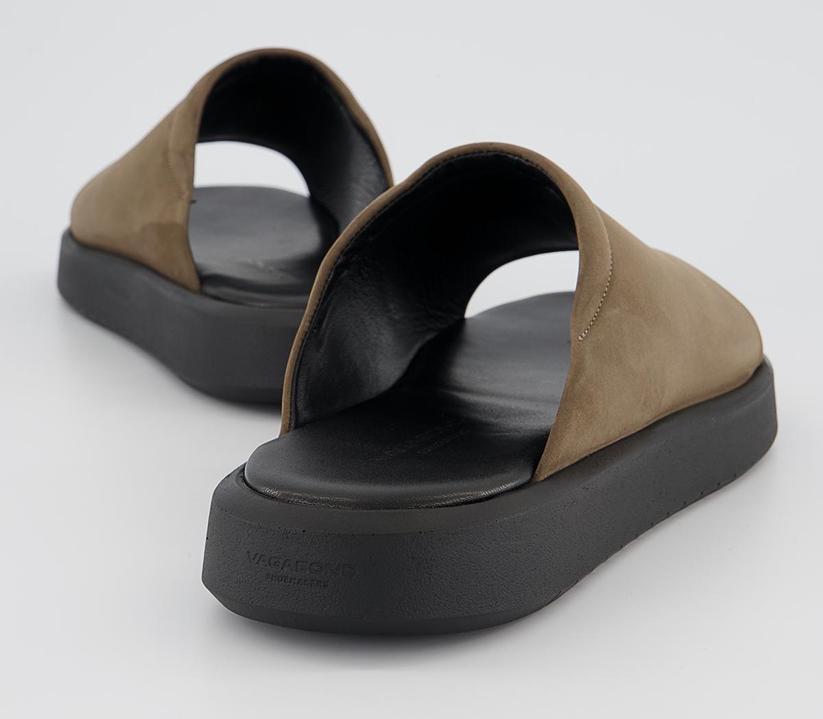 Vagabond Shoemakers Nate Sliders Vagabond Shoemakers Nate Sliders Khaki Green
