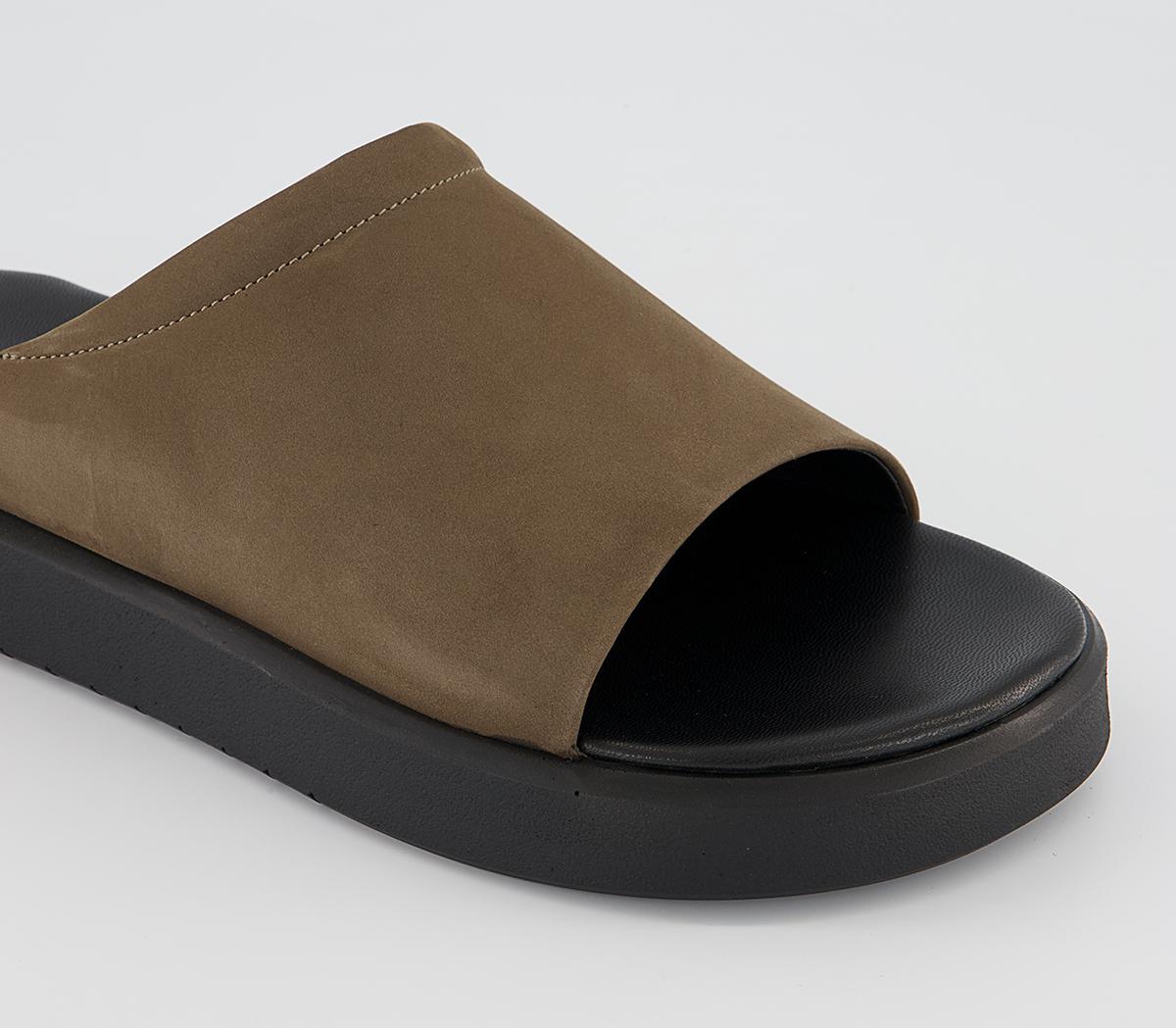 Vagabond Shoemakers Nate Sliders Vagabond Shoemakers Nate Sliders Khaki Green