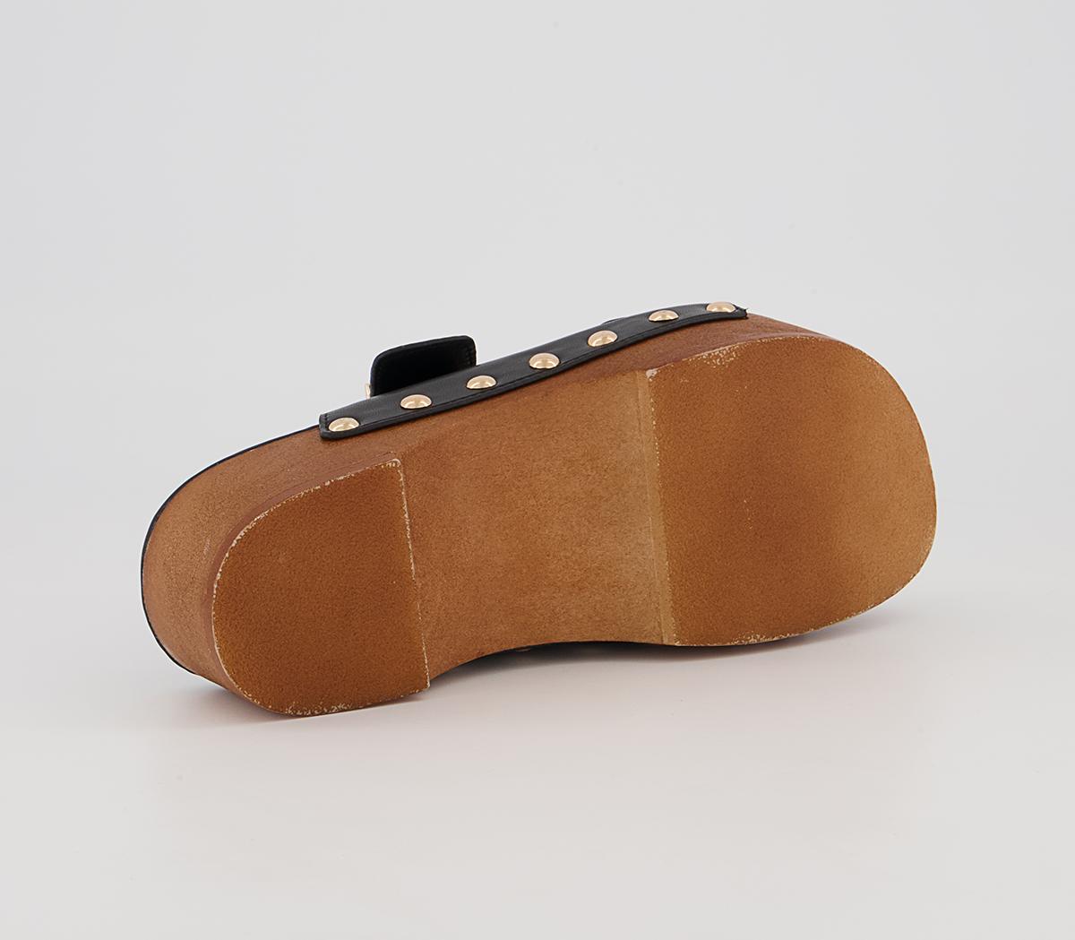 Raid Hellena Mule Clogs Raid Hellena Mule Clogs Black