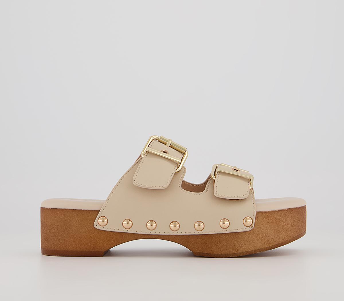 RaidHellena Mule Clogs RaidHellena Mule ClogsBeige