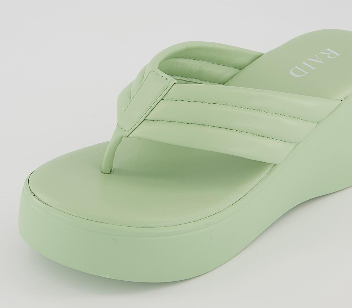 Raid Weylyn Cross Strap Wedges Raid Weylyn Cross Strap Wedges Mint