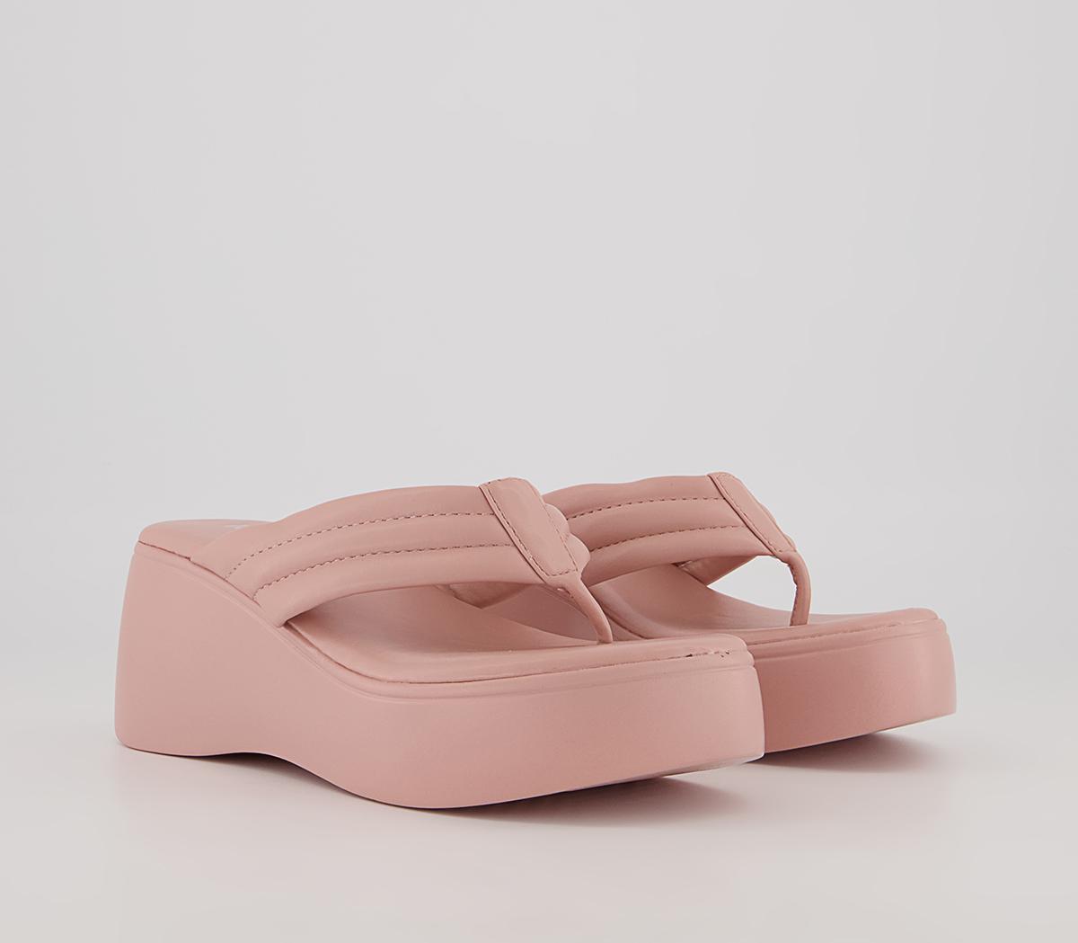 Raid Weylyn Cross Strap Wedges Raid Weylyn Cross Strap Wedges Pink