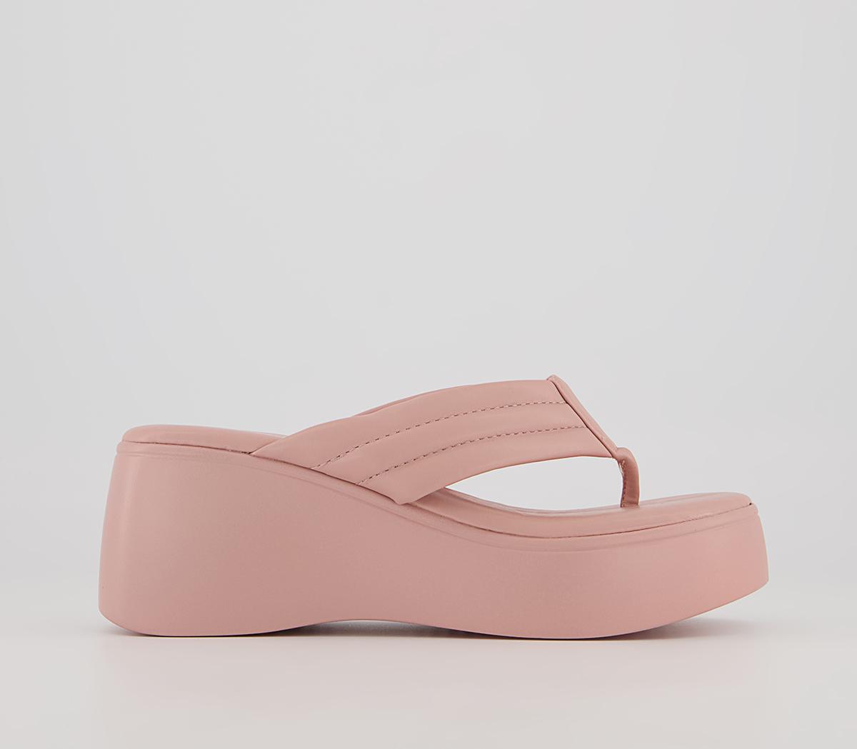 Raid Weylyn Cross Strap Wedges Raid Weylyn Cross Strap Wedges Pink