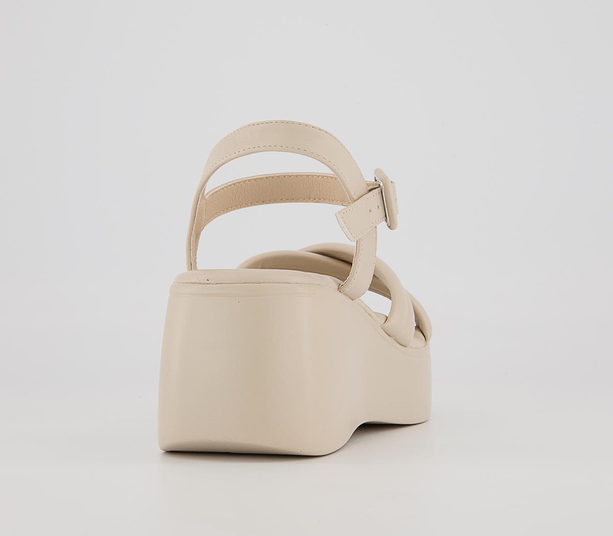 Raid Doria Ankle Strap Wedges Raid Doria Ankle Strap Wedges Nude