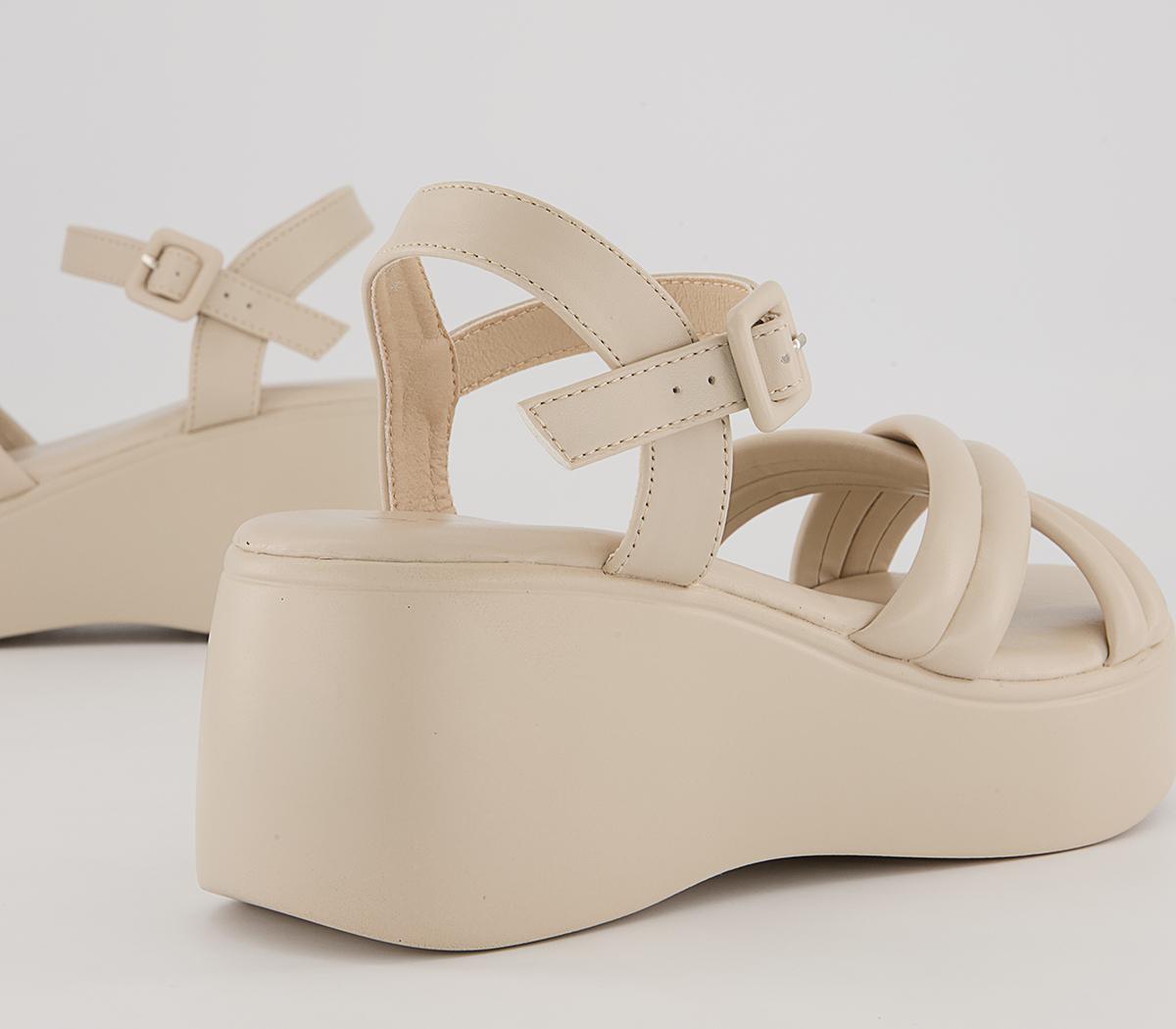 Raid Doria Ankle Strap Wedges Raid Doria Ankle Strap Wedges Nude