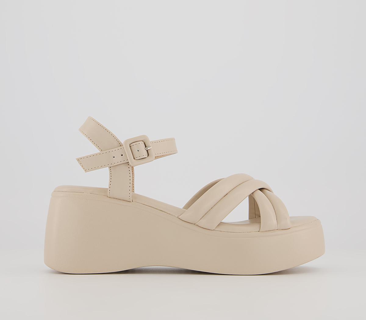 Raid Doria Ankle Strap Wedges Raid Doria Ankle Strap Wedges Nude